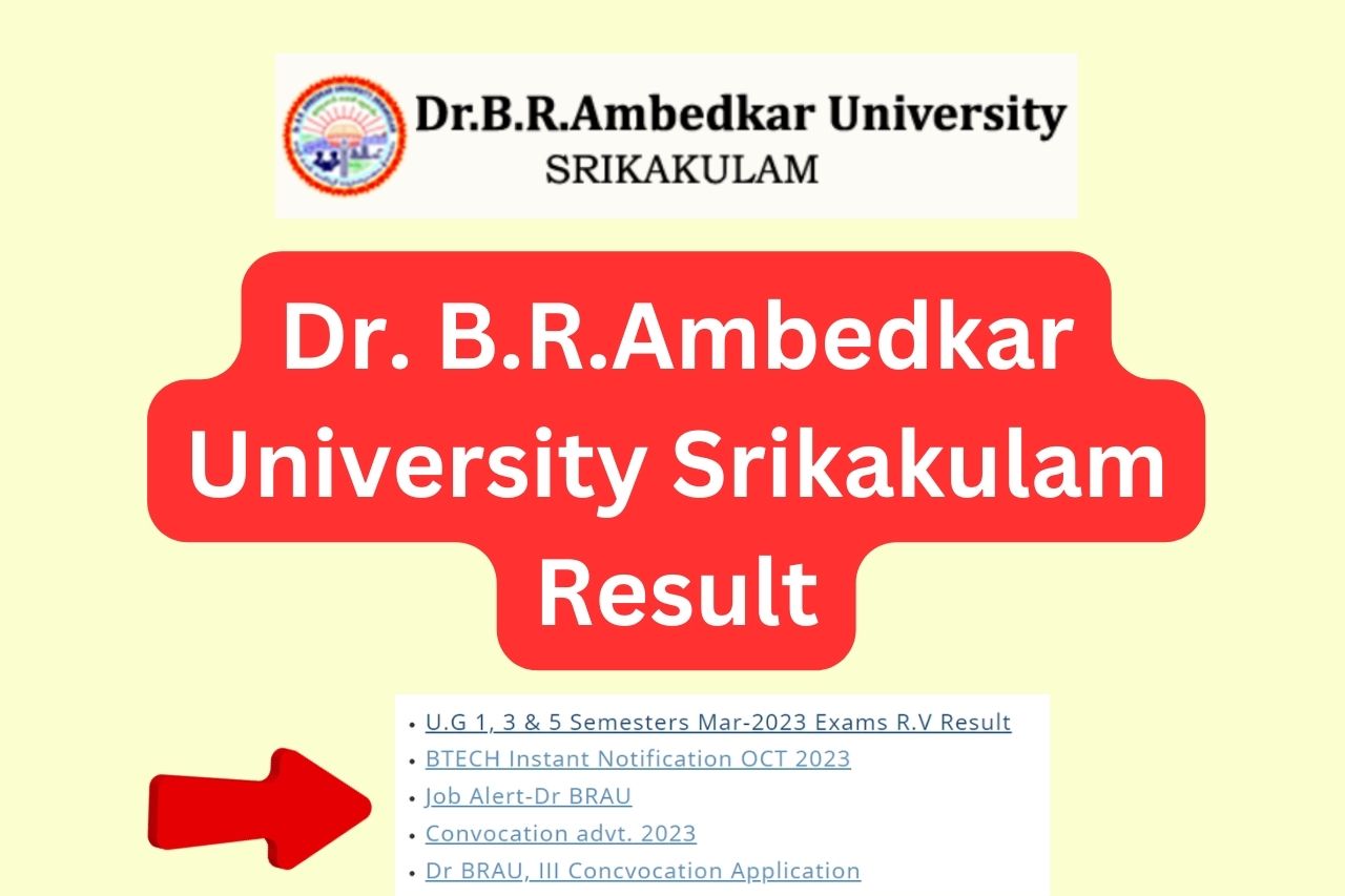 Dr B.R. Ambedkar University Result 2023 DBRAU UG PG Exams Result