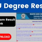 MGU Degree Results 2024 Announced @mgu.ac.in - BA BSc BCom Result Link