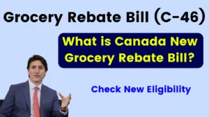 Grocery Rebate Bill (C-46): What is Canada's New Grocery Rebate Bill? Check New Eligibility