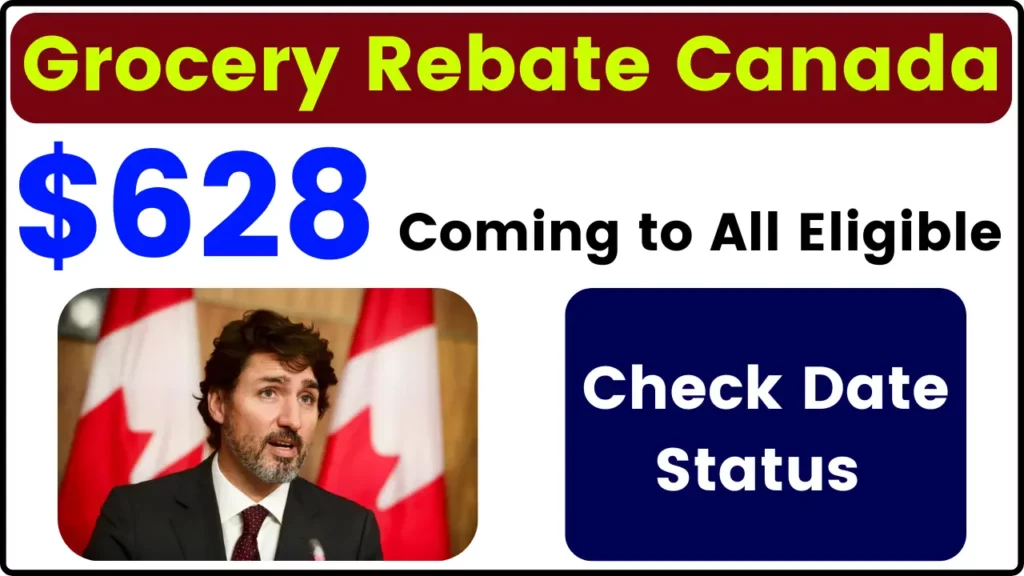 Grocery Rebate Canada – $628 is coming to all eligible. Check Date & Status